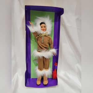 Vintage Arctic Barbie Doll of the World Collection 1996 Edition Mattel 16495